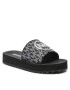 MICHAEL KORS KIDS Чехли Eli Stacked Monogram MK100326 Черен - Pepit.bg