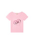 MICHAEL KORS KIDS Тишърт R15185 M Розов Regular Fit - Pepit.bg