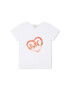 MICHAEL KORS KIDS Тишърт R15185 S Бял Regular Fit - Pepit.bg