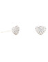 Michael Kors Обици Pave Heart Stud MKC1119AN040 Сребрист - Pepit.bg