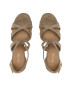 Michael Kors Сандали Kinsley Sandal 40S3KSMS1D Златист - Pepit.bg