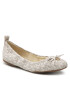 MICHAEL Michael Kors Балеринки Juliette Flat 40S2JTFP1B Бял - Pepit.bg