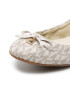 MICHAEL Michael Kors Балеринки Juliette Flat 40S2JTFP1B Бял - Pepit.bg