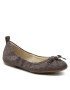 MICHAEL Michael Kors Балеринки Juliette Flat 40S2JTFP1B Кафяв - Pepit.bg