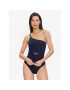 MICHAEL Michael Kors Бански костюм Solid One Shoulder MM1N542 Тъмносин - Pepit.bg
