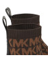 MICHAEL Michael Kors Боти Comet Lug Bootie 40F2CMFE5Y Кафяв - Pepit.bg
