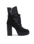 MICHAEL Michael Kors Боти Culver Bootie 40F2CVHE5Y Черен - Pepit.bg