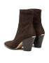 MICHAEL Michael Kors Боти Dover Heeled Bootie 40F3DOHE5S Кафяв - Pepit.bg