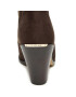MICHAEL Michael Kors Боти Dover Heeled Bootie 40F3DOHE5S Кафяв - Pepit.bg