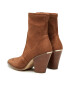 MICHAEL Michael Kors Боти Dover Heeled Bootie 40F3DOHE5S Кафяв - Pepit.bg