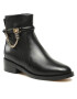 MICHAEL Michael Kors Боти Hamilton Flat Bootie 40F3HAME5L Черен - Pepit.bg