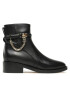 MICHAEL Michael Kors Боти Hamilton Flat Bootie 40F3HAME5L Черен - Pepit.bg