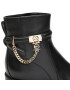 MICHAEL Michael Kors Боти Hamilton Flat Bootie 40F3HAME5L Черен - Pepit.bg
