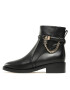 MICHAEL Michael Kors Боти Hamilton Flat Bootie 40F3HAME5L Черен - Pepit.bg