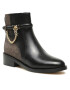 MICHAEL Michael Kors Боти Hamilton Flat Bootie 40F3HAME6L Черен - Pepit.bg