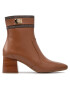 MICHAEL Michael Kors Боти Padma Strap Bootie 40T2PDME6L Кафяв - Pepit.bg