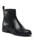 MICHAEL Michael Kors Боти Padma Strap Flat Bootie 40T2PDFE5L Черен - Pepit.bg