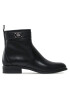 MICHAEL Michael Kors Боти Padma Strap Flat Bootie 40T2PDFE5L Черен - Pepit.bg