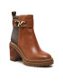 MICHAEL Michael Kors Боти Parker Lug Bootie 40F2PKME8L Кафяв - Pepit.bg
