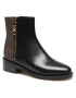 MICHAEL Michael Kors Боти Regan Flat 40F3RGME6L Черен - Pepit.bg