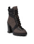 MICHAEL Michael Kors Боти Ridley Lace Up Bootie 40F1RIHE5B Кафяв - Pepit.bg