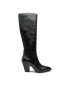 MICHAEL Michael Kors Ботуши Dover Heeled Boot 40F2DOHB5L Черен - Pepit.bg