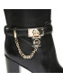 MICHAEL Michael Kors Ботуши Hamilton Heeled Boot 40F3HAHB5L Черен - Pepit.bg