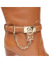 MICHAEL Michael Kors Ботуши Hamilton Heeled Boot 40F3HAHB5L Кафяв - Pepit.bg