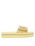 MICHAEL Michael Kors Чехли Mk Platform Slide 40S1MKFA2B Жълт - Pepit.bg