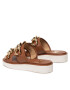 MICHAEL Michael Kors Чехли Scarlett Double Band 40S2SCFA1L Кафяв - Pepit.bg