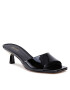 MICHAEL Michael Kors Чехли Amal Kitten Sandal 40F2AMMA2A Черен - Pepit.bg