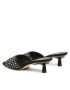 MICHAEL Michael Kors Чехли Amal Kitten Sandal 40F2AMMA2S Черен - Pepit.bg