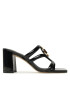 MICHAEL Michael Kors Чехли Hampton Mid Sandal 40S3HMMS1A Черен - Pepit.bg