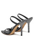 MICHAEL Michael Kors Чехли Lyssa Slide 40H3LYHS4L Черен - Pepit.bg