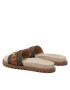 MICHAEL Michael Kors Чехли Padma Slide 40T2PDFA1B Черен - Pepit.bg
