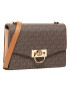 MICHAEL Michael Kors Дамска чанта Hendrix 32F0G1HC0B Кафяв - Pepit.bg