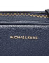 MICHAEL Michael Kors Дамска чанта Jet Set 32F7GGNM8L Тъмносин - Pepit.bg