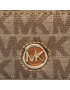 MICHAEL Michael Kors Дамска чанта Mk Charm 34F2G0KC0Q Кафяв - Pepit.bg