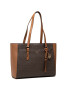 MICHAEL Michael Kors Дамска чанта Sullivan 30S1GNXT7B Кафяв - Pepit.bg