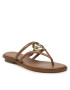 MICHAEL Michael Kors Джапанки Hampton Flat 40S3HMFS1L Кафяв - Pepit.bg