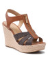 MICHAEL Michael Kors Еспадрили Berkley Wedge 40S1BRMS1B Кафяв - Pepit.bg