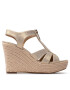 MICHAEL Michael Kors Еспадрили Berkley Wedge 40S9BRMS3D Златист - Pepit.bg