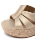 MICHAEL Michael Kors Еспадрили Berkley Wedge 40S9BRMS3D Златист - Pepit.bg