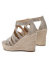 MICHAEL Michael Kors Еспадрили Bradley Wedge 40S3BYMS3D Златист - Pepit.bg