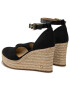 MICHAEL Michael Kors Еспадрили Kendrick Wedge 40S9KNMS2D Черен - Pepit.bg