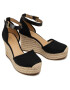 MICHAEL Michael Kors Еспадрили Kendrick Wedge 40S9KNMS2D Черен - Pepit.bg