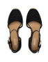 MICHAEL Michael Kors Еспадрили Kendrick Wedge 40S9KNMS2D Черен - Pepit.bg