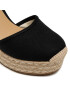 MICHAEL Michael Kors Еспадрили Kendrick Wedge 40S9KNMS2D Черен - Pepit.bg