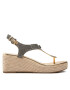 MICHAEL Michael Kors Еспадрили Laney Thong 40S1LAMS1D Черен - Pepit.bg