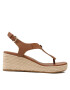 MICHAEL Michael Kors Еспадрили Laney Thong 40T0LAMS1M Кафяв - Pepit.bg